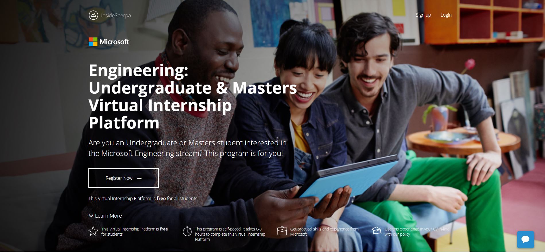 Microsoft free internship certificate